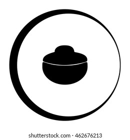 Bowl vector icon