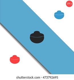 Bowl vector icon