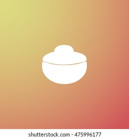 Bowl vector icon