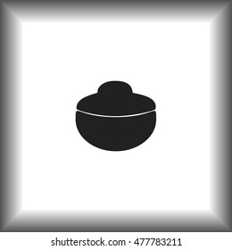 Bowl vector icon