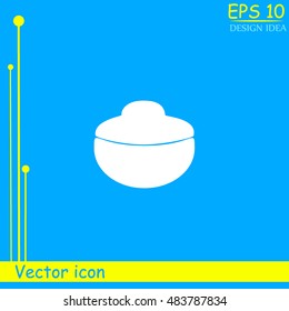 Bowl vector icon