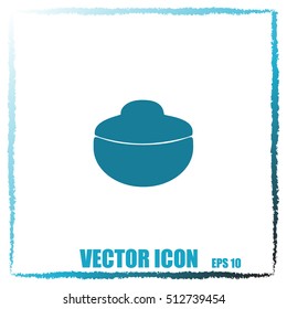 Bowl vector icon