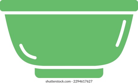 Icono del vector Bowl. Se puede usar para imprimir, móviles y aplicaciones web.