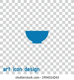 icono del vector del intestino en un fondo abstracto