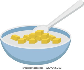 ilustración de bowl Vector sobre un fondo transparente. Símbolos de calidad premium. Iconos planos para el concepto y el diseño gráfico.