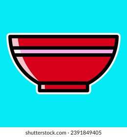 bowl vector for your design