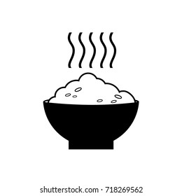 A Bowl of Warm Rice Vector
