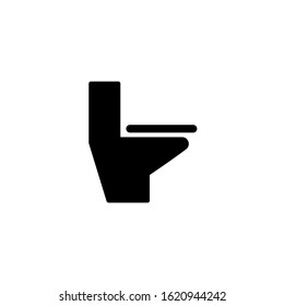 bowl wc icon template. Vector illustration 