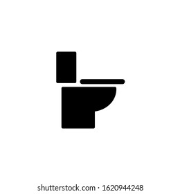 bowl wc icon template. Vector illustration 