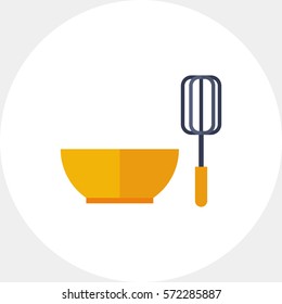 Bowl and whisk 