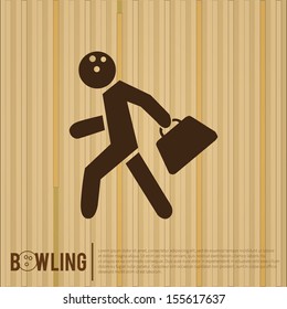 Bowler, bowling alley