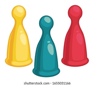 Icono de la actividad de boliche aislado símbolo colorido en blanco. Conjunto de objetos brillante Skittles. Juego de torneos y deporte con un grupo de glososo símbolo de tortuga. Variedad de símbolos de bolos vectoriales