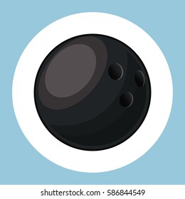 bowling ball equipment icon