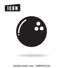 bowling ball icon
