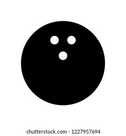 Bowling ball icon