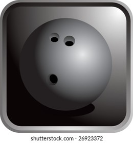 bowling ball icon