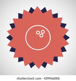 bowling ball icon
