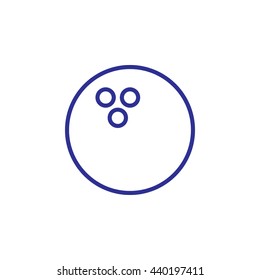 Bowling ball Icon