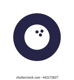 bowling ball icon