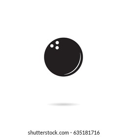 bowling ball icon