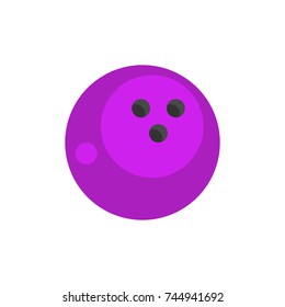 Bowling ball icon