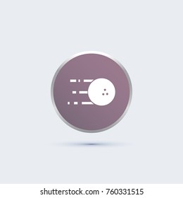 bowling ball icon