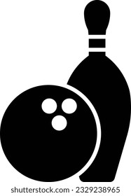 Bowling Ball Icon. Sports Icon