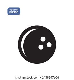 bowling ball icon vector illustration