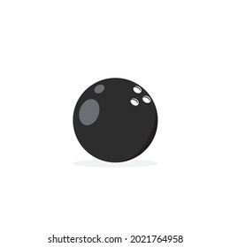 bowling ball icon vector illustration design template web