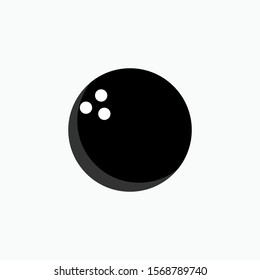 Bowling Ball Icon - Vector, Sign and Symbol for Design, Presentation, Website or Apps Elements.