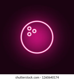 bowling ball icon. web icons universal set for web and mobile