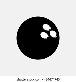 Bowling Ball illustration.