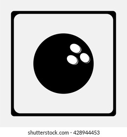 Bowling Ball illustration.