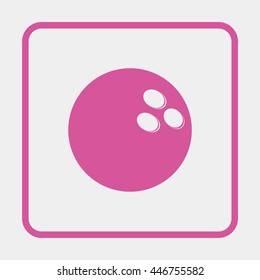 Bowling Ball illustration.