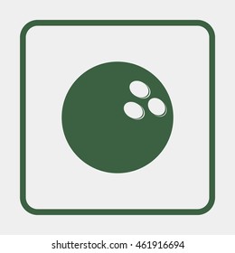 Bowling Ball illustration.