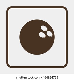 Bowling Ball illustration.