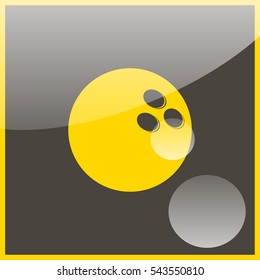 Bowling Ball illustration.