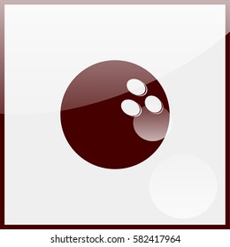 Bowling Ball illustration.