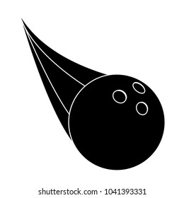 Bowling ball isolated