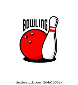 Bowling ball and pin design 