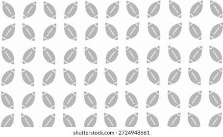 Bowling Ball Seamless Pattern Minimal Monochrome Background
