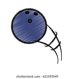 Bowling ball sport game