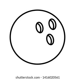 bowling ball sport vector ilustration