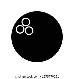 Bowling Ball Sports glyph icon