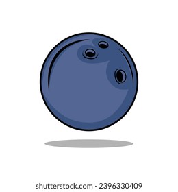 Bowling Ball Sports Vector Design 