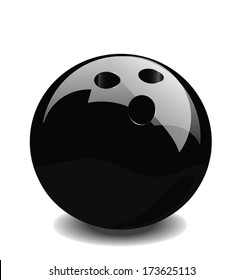 Bowling Ball Vector