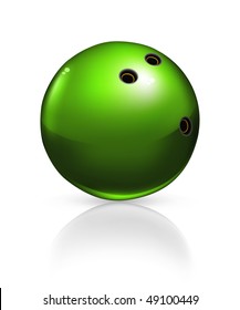 Bowling ball, vector