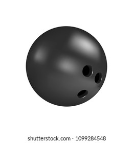 Bowling ball in vector on white background.Colorful bowling balls vector illustration.