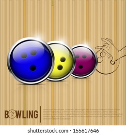 Bowling Balls, bowling alley