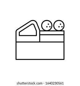 Bowling balls icon. Simple line, outline vector elements of prize icons for ui and ux, website or mobile application